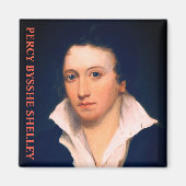 Percy Bysshe Shelley Magnet (Vorne)