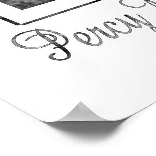 Percy Bysshe Shelley Poster (Ecke)