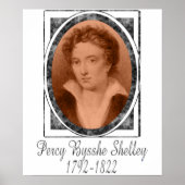 Percy Bysshe Shelley Poster (Vorne)