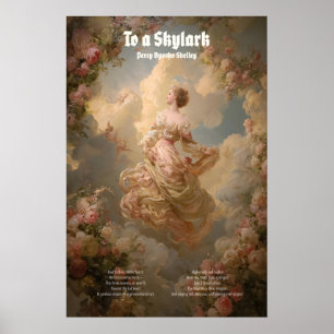 Percy Bysshe Shelley Romantisches Gedicht Wandkuns Poster