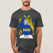 Percy Coat of Arms Familienwappen T-Shirt (Vorderseite)