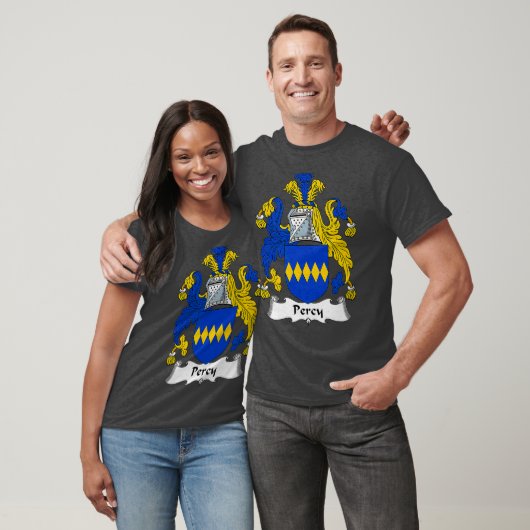 Percy Coat of Arms Familienwappen T-Shirt (Unisex)