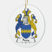 Percy Familienwappen Keramikornament (Links)