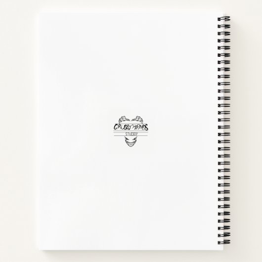 Percy Penguin Brain.exe Has Stopped Notebook Notizblock (Rückseite)