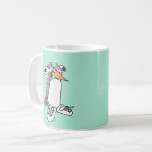 Percy Penguin "Brain.exe Not Responding" mug Kaffeetasse (Vorderseite Links)