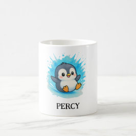 Percy Pinguin Tasse – Individuelles Geschenk mit s