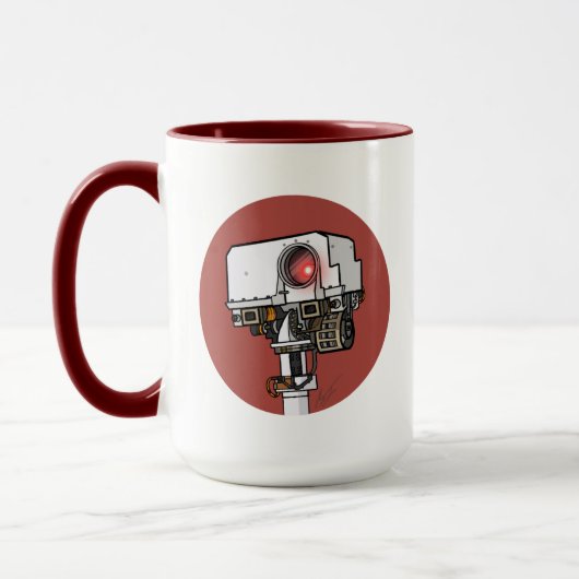 Percy the Mars Rover Tasse (Links)