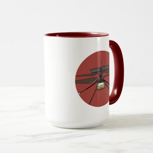 Percy the Mars Rover Tasse (VorderseiteRechts)