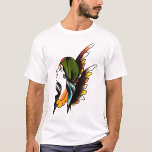 Percy wässert Mädchenkopf durch leichtes T-Shirt
