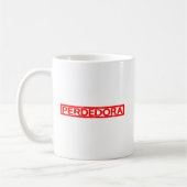 Perdedora-Briefmarke Kaffeetasse (Links)