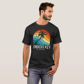 Perdido Key Florida Tropical Beach Palm Tree Souve T-Shirt (Vorne ganz)