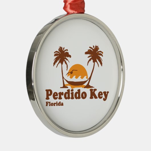 Perdido Schlüssel Silbernes Ornament (Rechts)