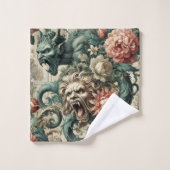 Perditionshistorie - Gotik Viktorianisch Badhandtuch Set (Waschlappen)