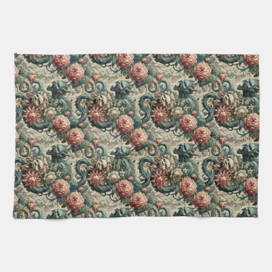 Perditionshistorie - Gotik Viktorianisch Geschirrtuch (Horizontal)