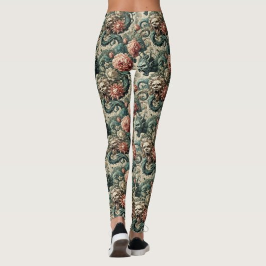 Perditionshistorie - Gotik Viktorianisch Leggings (Rückseite)