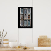 Père Lachaise Friedhof Crypt Print Poster (Küche)