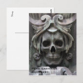 Père Lachaise Friedhof Postkarte (Vorne/Hinten)