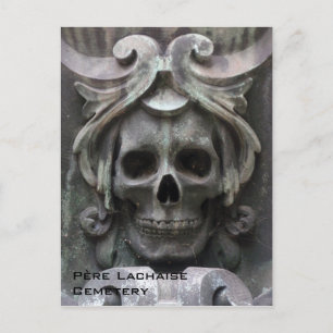 Père Lachaise Friedhof Postkarte
