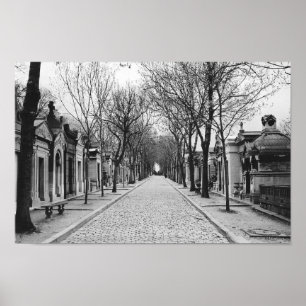 PERE-LACHAISE PATHWAY POSTER