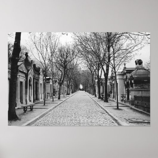 PERE-LACHAISE PATHWAY POSTER (Vorne)