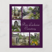 Pere Lachaise Postkarte (Vorderseite)
