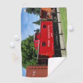 Pere Marquette Caboose A986 Golfhandtuch (Insitu)