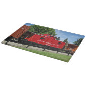 Pere Marquette Caboose A986 Schneidbrett Schneidebrett (Ecke)