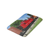 Pere Marquette caboose bathmat Badematte (Schrägansicht)