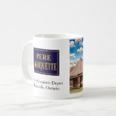 Pere Marquette Depot - Kingsville, Ontario Kaffeetasse (Vorderseite Links)