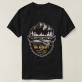 Pere Marquette National Wild and Landschaftlich Ri T-Shirt (Design vorne)