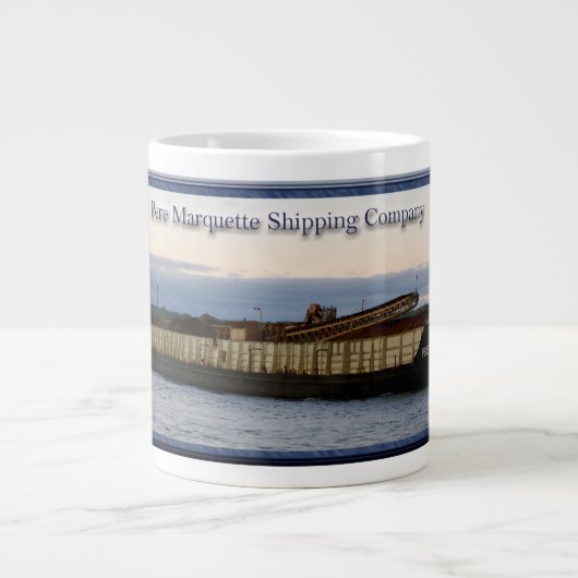 Pere Marquette Shipping Jumbo Tasse (Vorderseite)