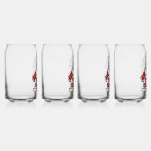 Père Noël Clin d'Œil 🎅 "Merry Christmas" Dosenglas (Rechts)