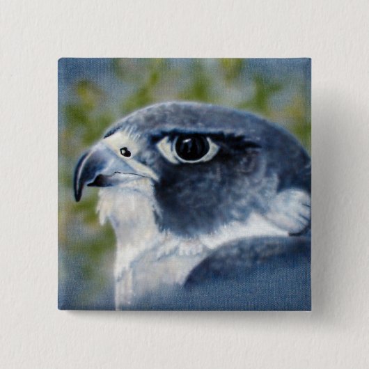 Peregrine-Airbrush Button (Vorderseite)
