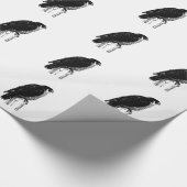 Peregrine Falcon (Abbildung) Geschenkpapier (Ecke)