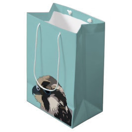 Peregrine Falcon Bird Art Mittlere Geschenktüte