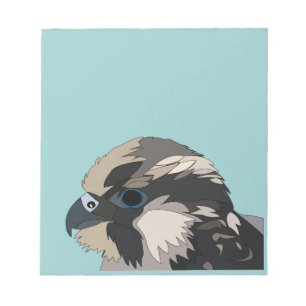 Peregrine Falcon Bird Art Notizblock