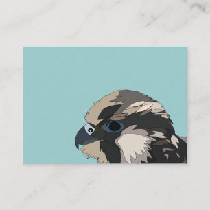 Peregrine Falcon Bird Art Visitenkarte