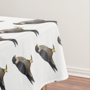 Peregrine falcon bird Cartoon Illustration Tischdecke