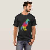 Peregrine Falcon Bird Entenhawk Birdwatcher T-Shirt (Vorne ganz)