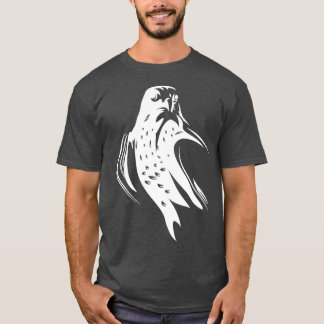 Peregrine Falcon Bird Print T-Shirt