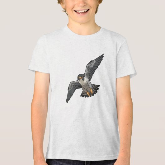 Peregrine falcon Boys' T-Shirts (Vorderseite)