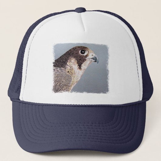 Peregrine Falcon Cap Truckerkappe (Vorderseite)