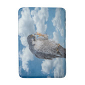 Peregrine Falcon entlang des Hudson River Badematte (Vorderseite Vertikal)