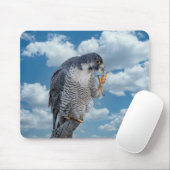 Peregrine Falcon entlang des Hudson River Mousepad (Mit Mouse)