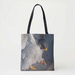 Peregrine Falcon entlang des Hudson River Tasche