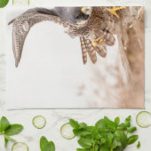 Peregrine Falcon Geschirrtuch (Gefaltet)