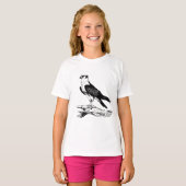 Peregrine falcon Girls' T-Shirts (Vorne ganz)