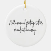 Peregrine Falcon in Baumzweigen mit Handschrift Keramik Ornament (Hinten)