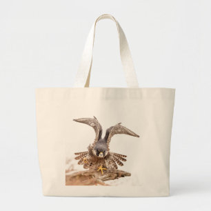 Peregrine Falcon Jumbo Stoffbeutel