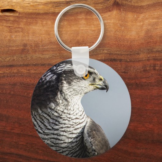Peregrine Falcon Keyring Schlüsselanhänger (Vorderseite)
